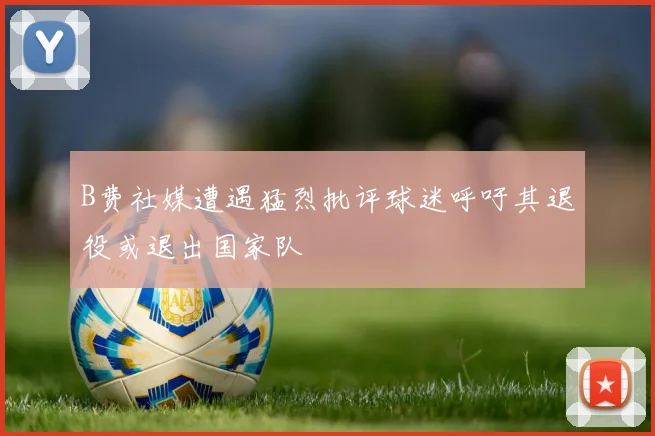 B费社媒遭遇猛烈批评球迷呼吁其退役或退出国家队